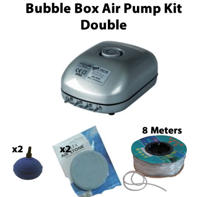 Bubble Box Double Air Pump Kit