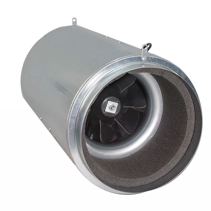Duct Fan with three speed settings fully isolated Quiet soundproofed 