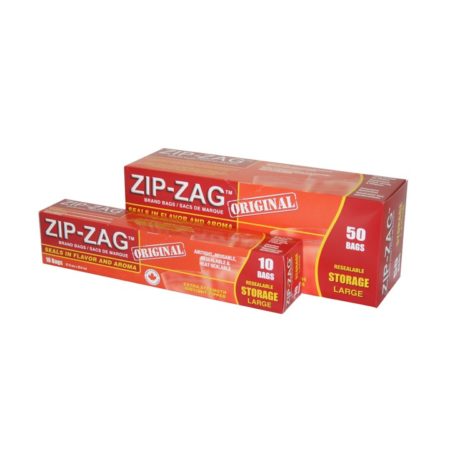 Zip-Zag Smellproof Bags - Large X 10 (27.3cm x 28cm)